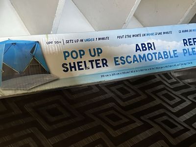 Pop Up Shelter