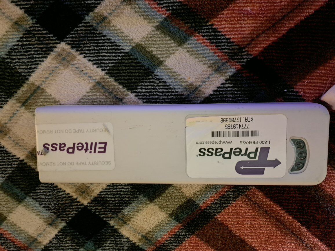PrePass or ElitePass transponder