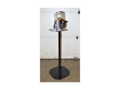 Vintage Gumball Candy Nuts Machine Pelican House Brown & Haley Salt Lake City USA