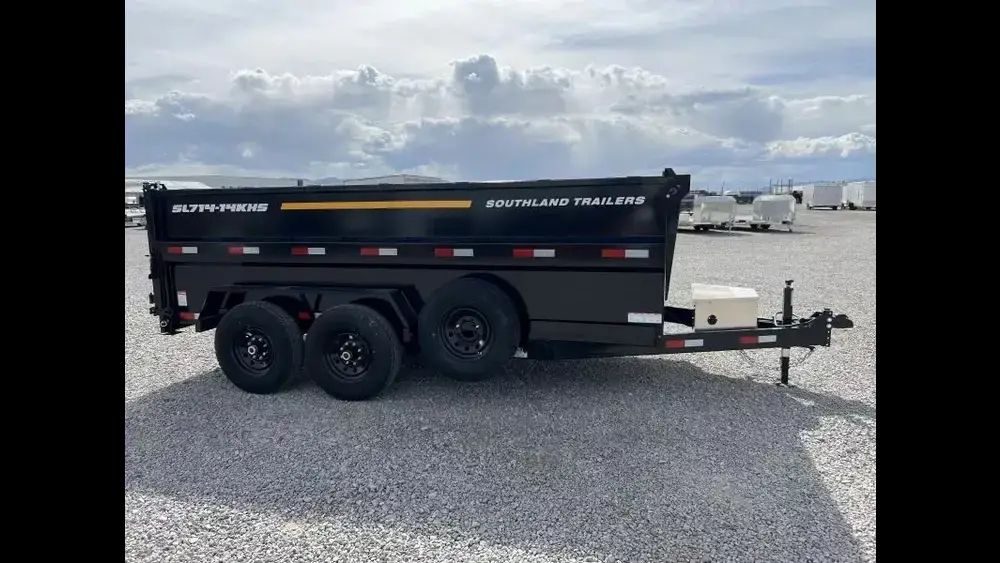 2026 Southland Trailers 7X14 -14K Black Dump with