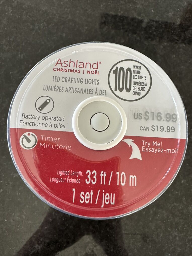 WHITE LED string Lights