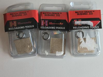 Hornady Bushings + Mod Case