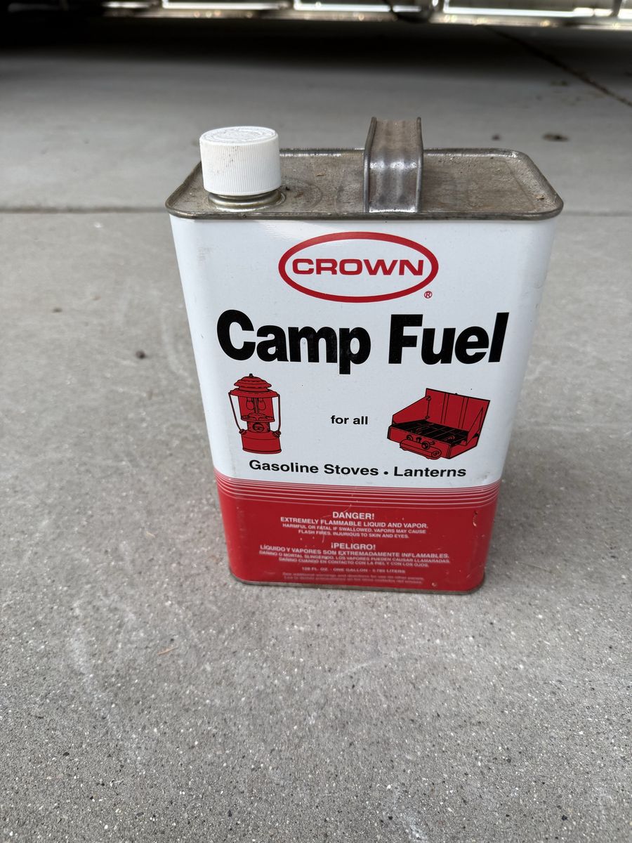 Camping white gas