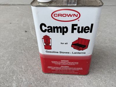 Camping white gas
