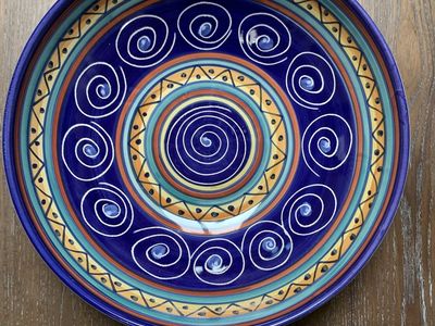 Fun Italian Hand Painted Pier One Bowl