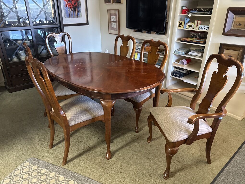 Dining Table And Matching Chairs