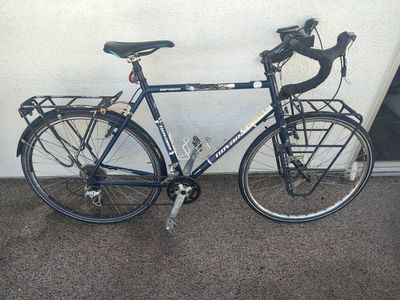 Novara Randonee built with Reynolds 520 Chromoly steel