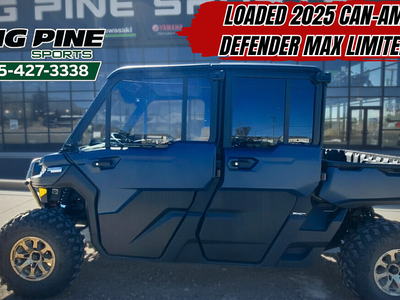 2025 Can-Am Defender MAX Limited for Sale