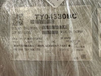 Aftermarket Rear Bumper for 2009-2010 Toyota Corolla - TYO-1330BC - Unpainted
