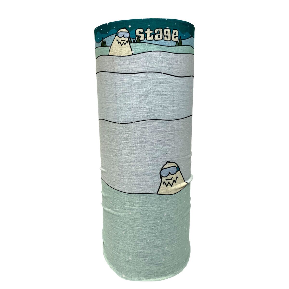 STAGE Jr. Face Tube - Powder Yeti Blue