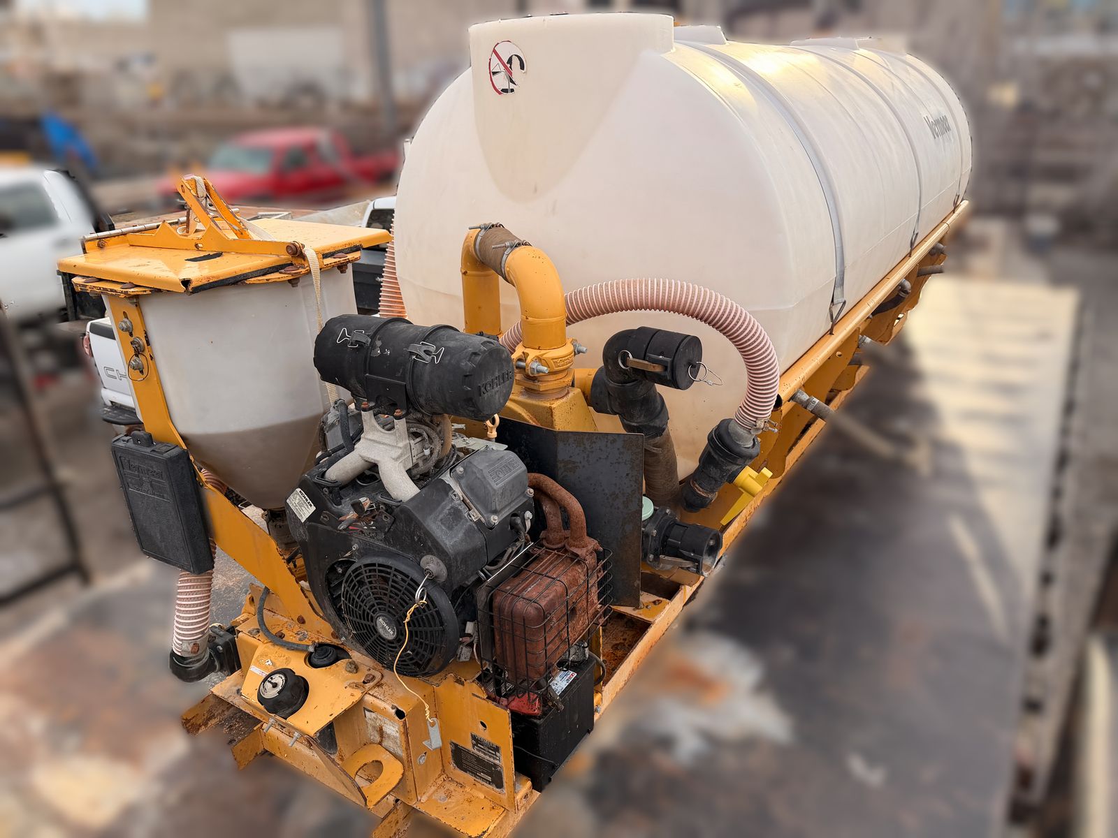 Vermeer MX240 Single Tank Mud Mixing system for HDD Drills