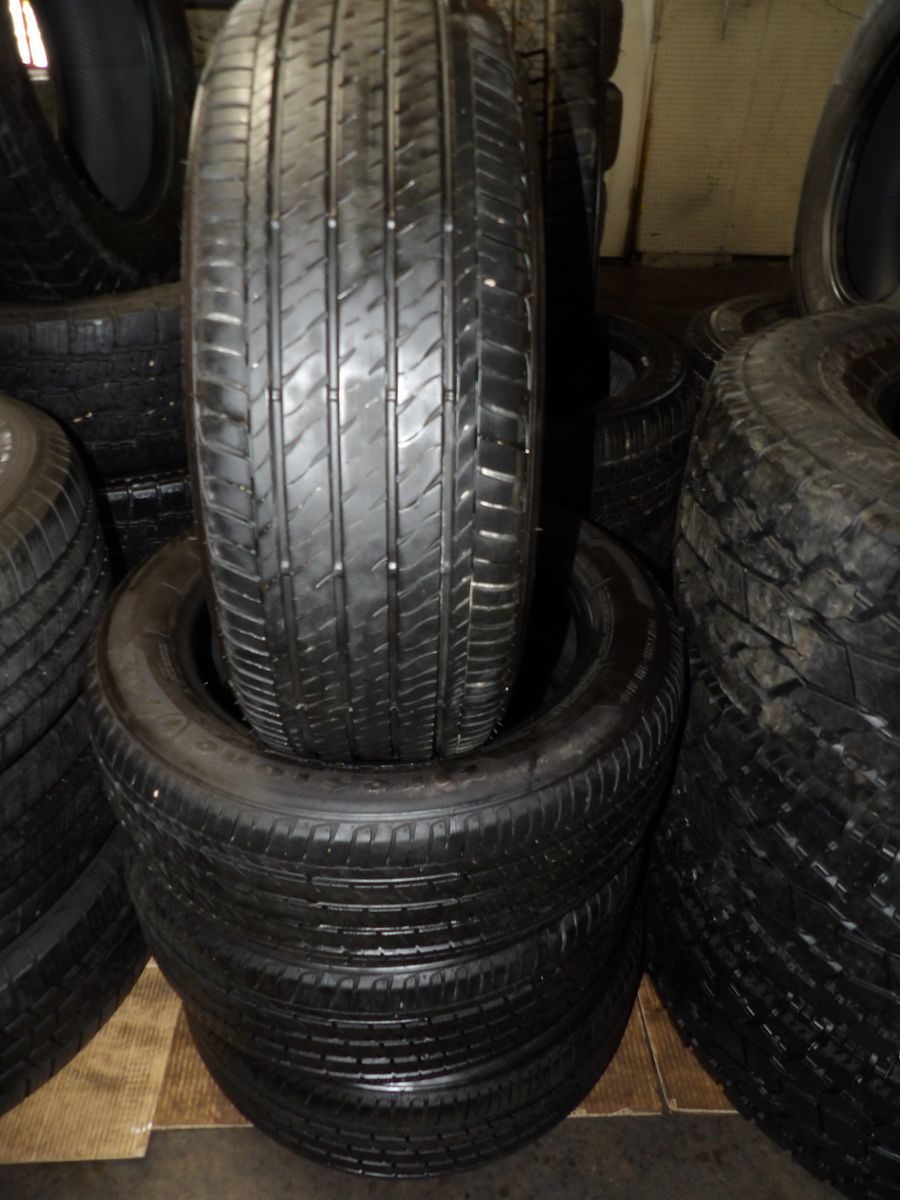 205/55R16 FIRESTONE FT140 SET OF USED TIRES