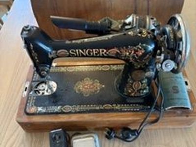 Vintage Singer & New Willard Household Sewing Machines - 2-Pack