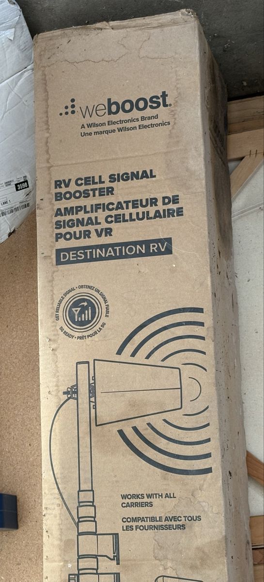 weBoost Destination RV Cell Signal Booster - 5G Ready Cellular Amplifier