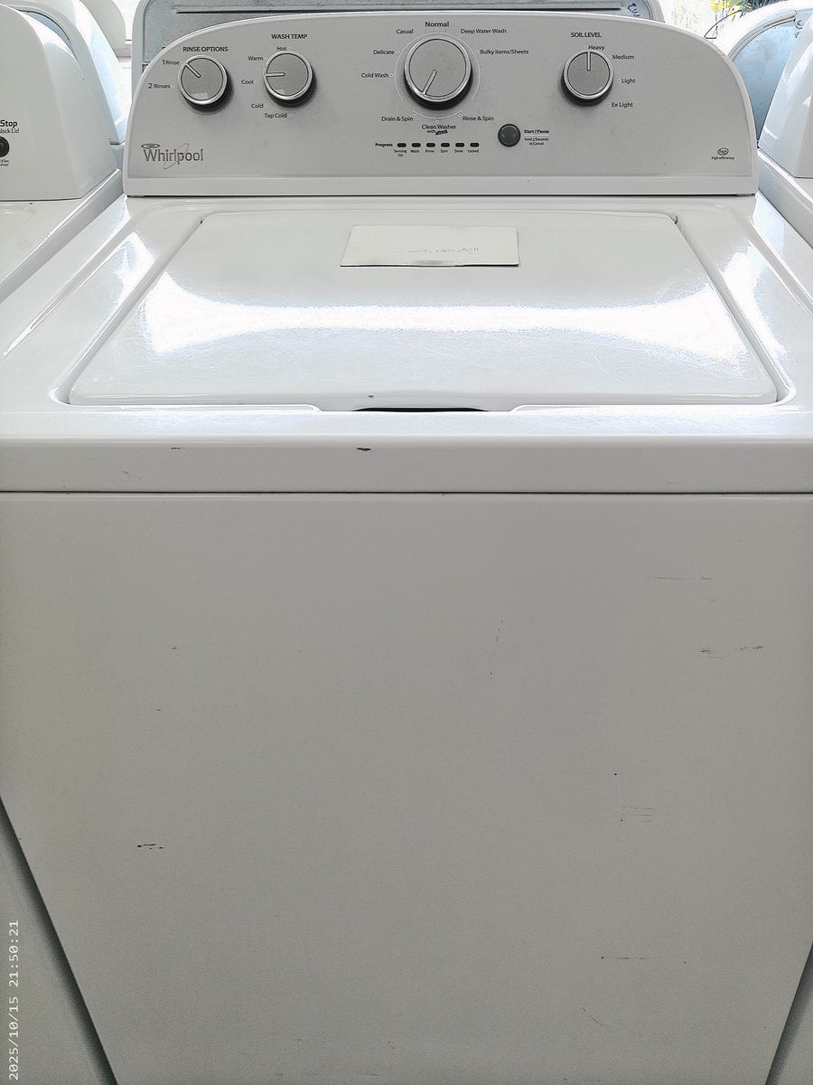 Like New Whirlpool HE Washer with Agitator~90 Day Guarantee
