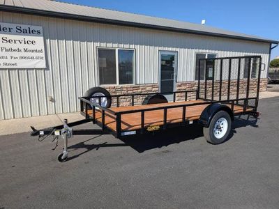 2026 Big Bubba's Trailers 6x12' 3' Steel Utility Trailer w/ Ramp - Package 2