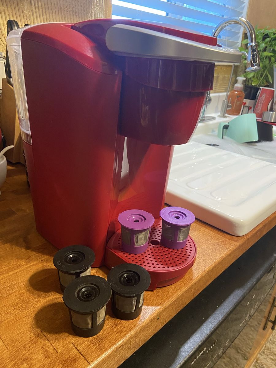 Red Keurig Coffee Maker 
