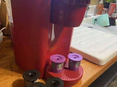 Red Keurig Coffee Maker