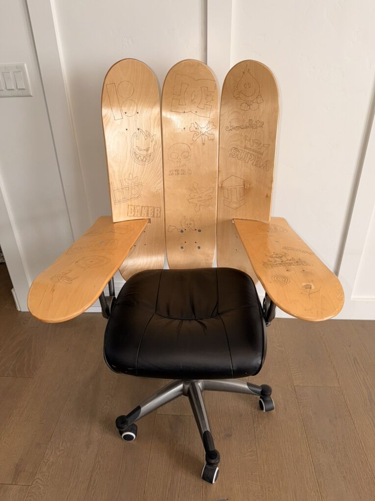 Skateboard Office Chair