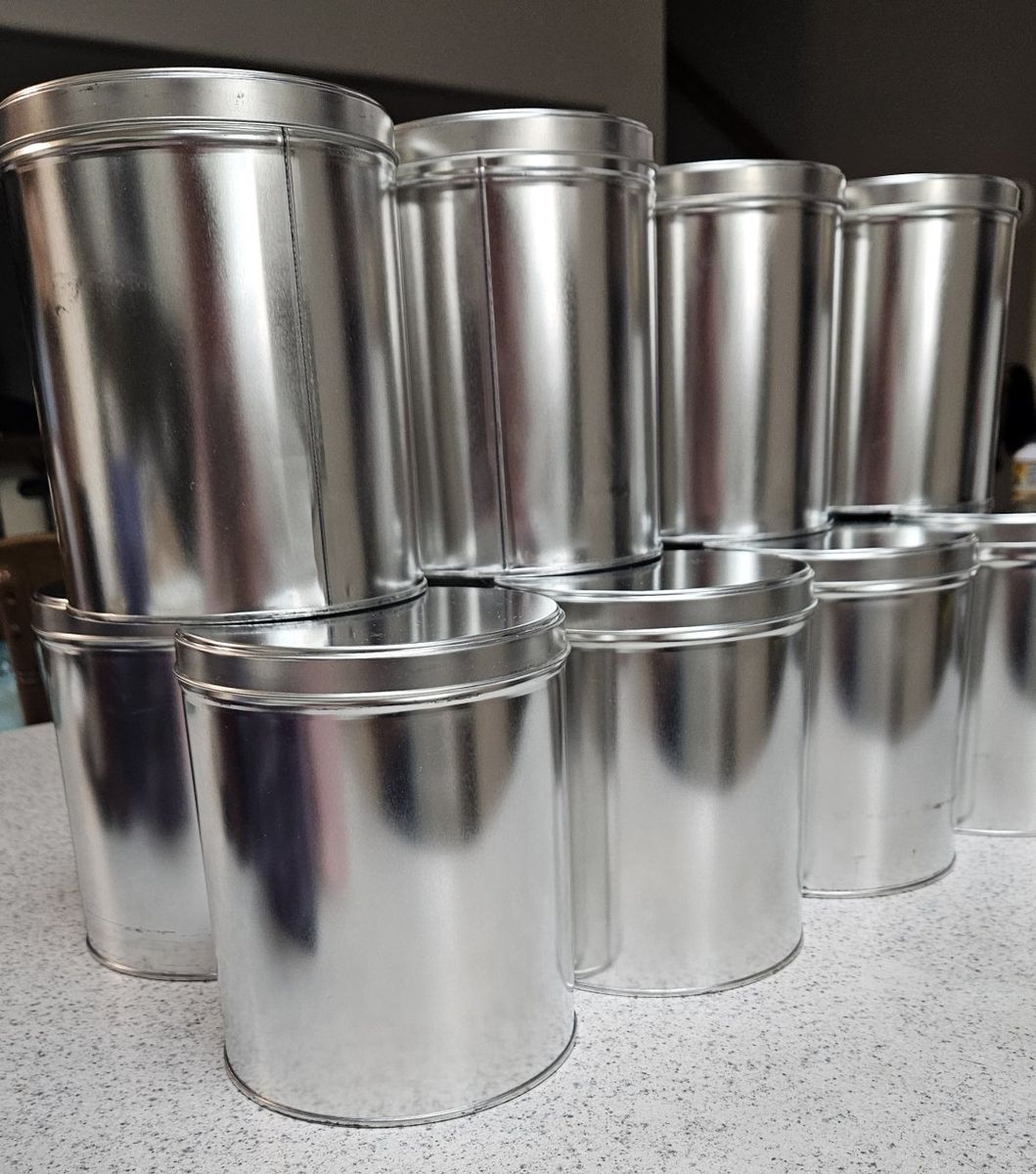metal canisters