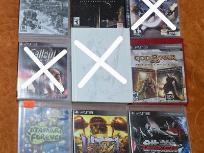 Ps3 game bundle including 3d Dot Game Heroes!~ Trades considered!~