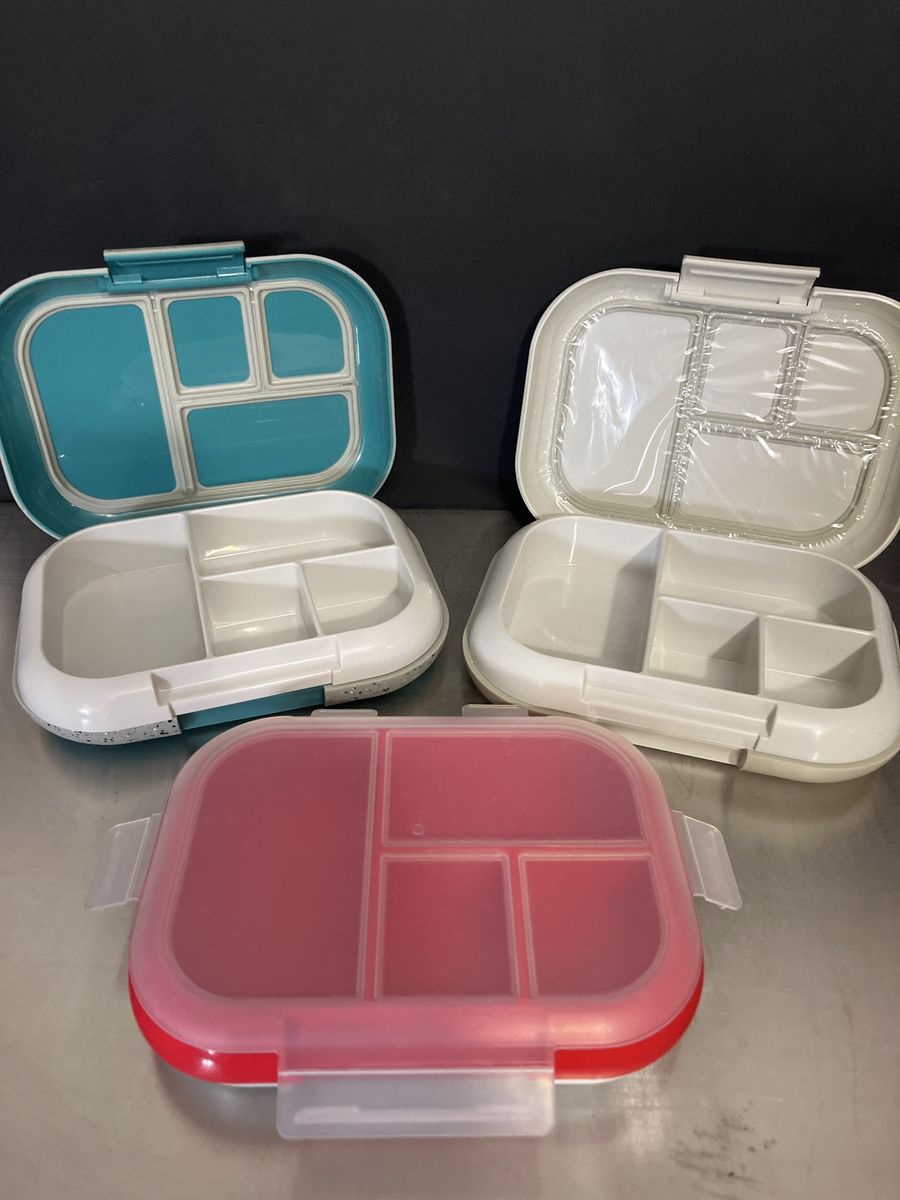 Kids' Bento Lunch Box Set with Compartments -Leak-Proof Design