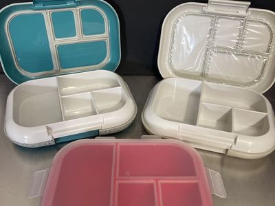 Kids' Bento Lunch Box Set with Compartments -Leak-Proof Design