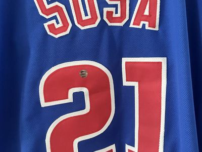 Sammy Sosa Signed Chicago Cubs Jersey – Autographed Cubs Memorabilia