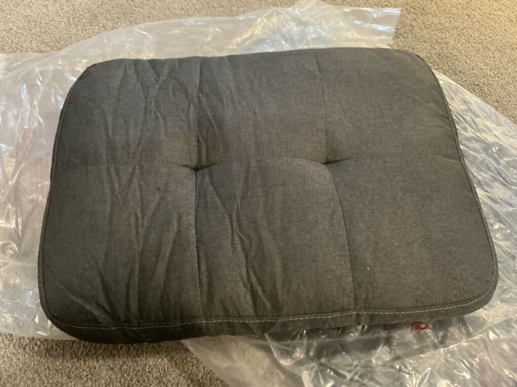 Gray Bench ANd Chair Cushions