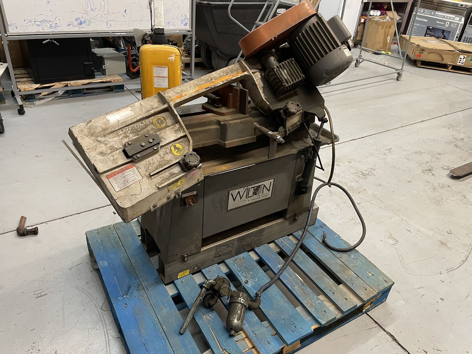 DAMAGED Wilton 7"x10" Horizontal Band Saw