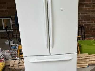 Refrigerator GE Profile French Door Ice Maker