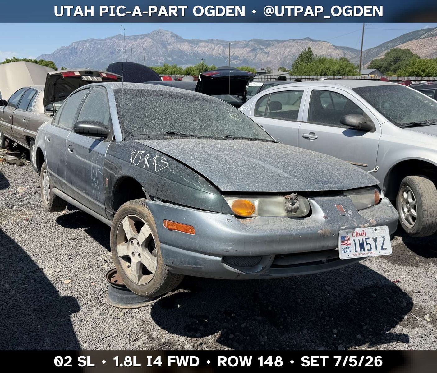 2002 Saturn SL Parts - UTPAP Ogden