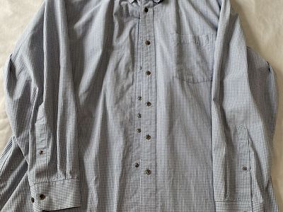 5.11 Tactical 2X Men’s Oxford Dress Shirt LS (blue plaid)