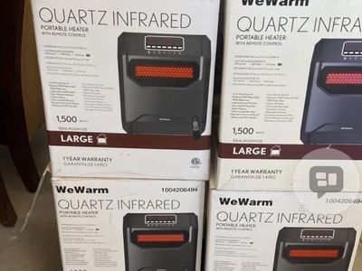 (3) portable Heaters