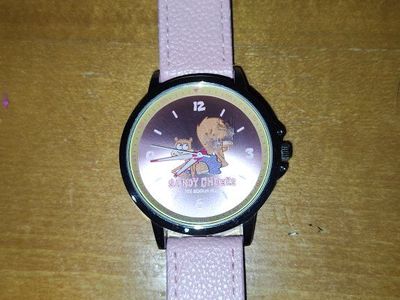 Nickelodeon SpongeBob SquarePants Sandy Cheeks Pink Strap Wrist Watch