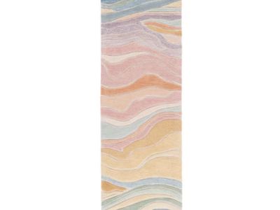 New Rodeo Drive 2ftX14ft Abstract Rug Runner