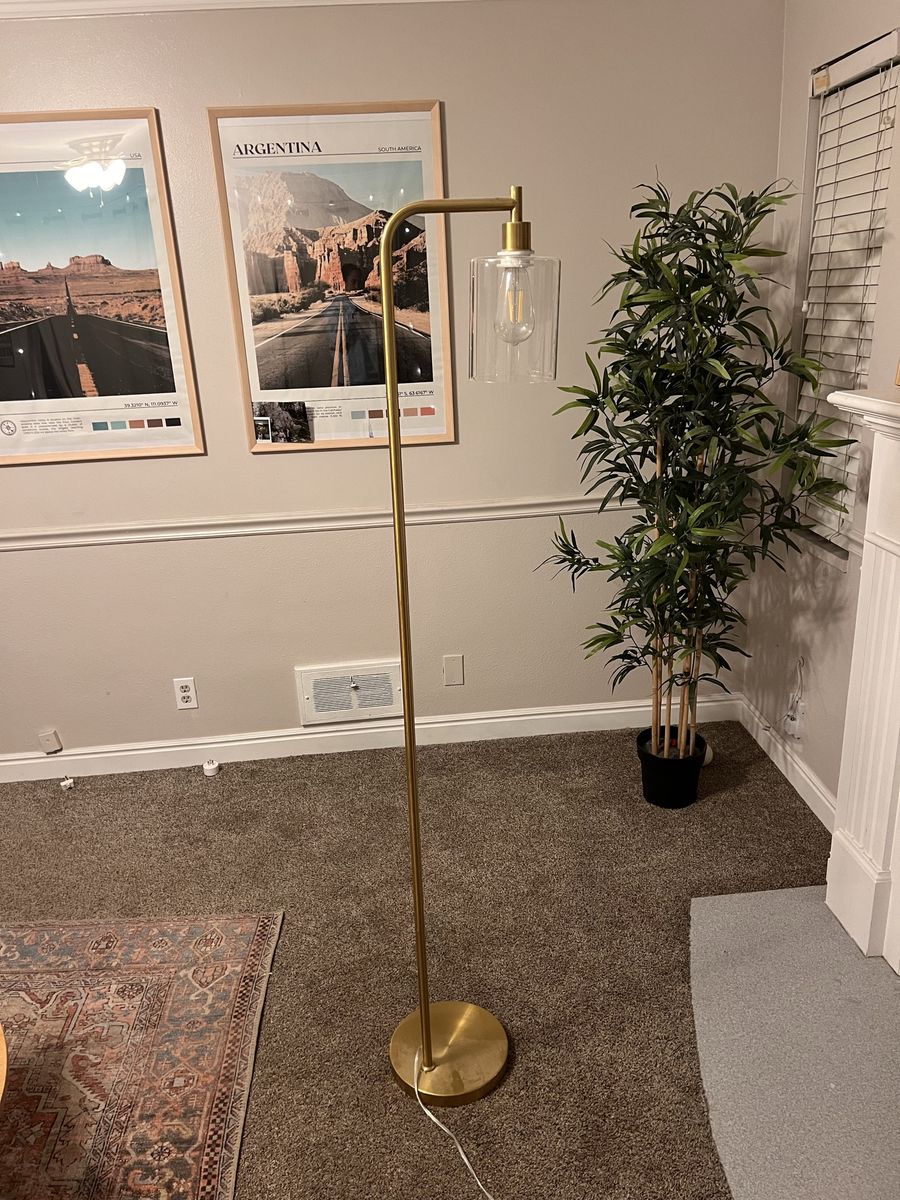Gold Floor Lamp