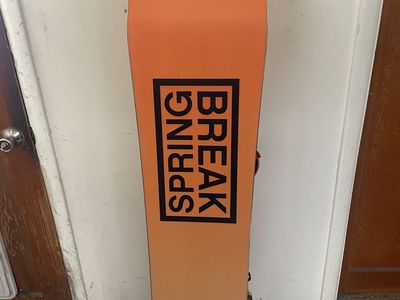 Springbreak Slash Slusher w/ K2 cinch bindings