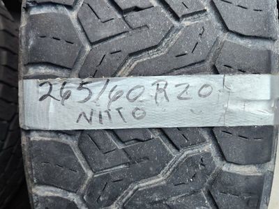 265/60r20 nitto recon grappler at