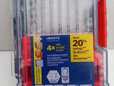 Bosch hammer drill bits.