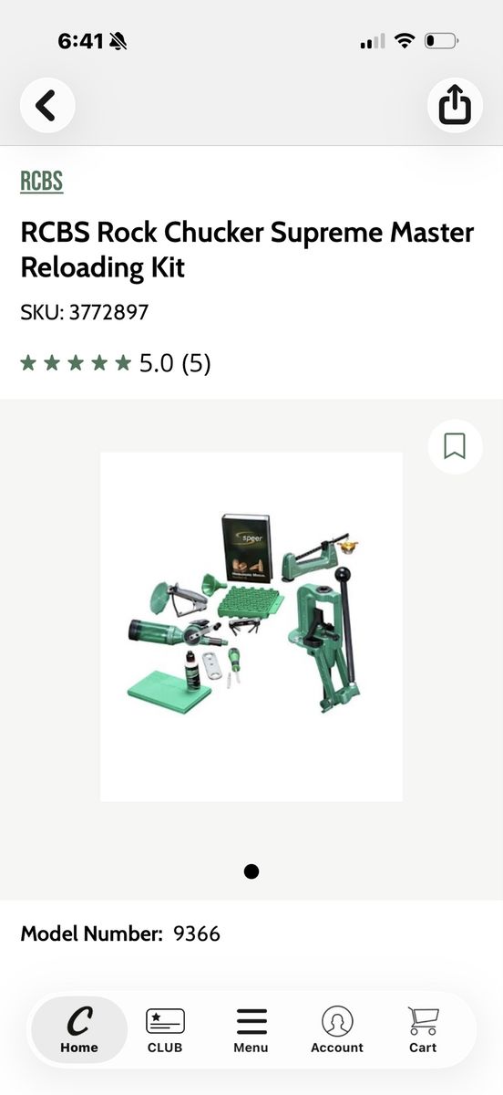 RBCS Rockchucker Ultimate reloading set and brass tumbler 