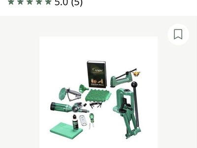 RBCS Rockchucker Ultimate reloading set and brass tumbler