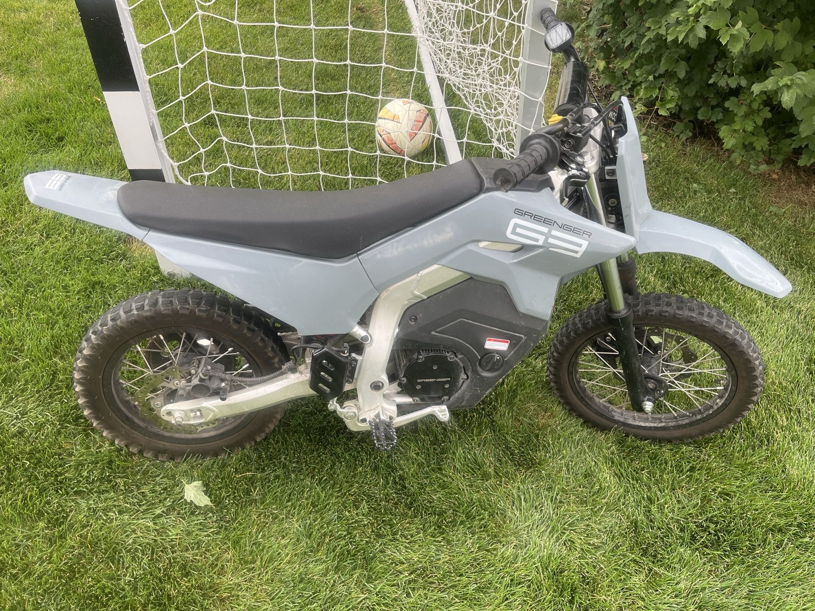 Greenger G3 Electric Dirt Bike - Grey
