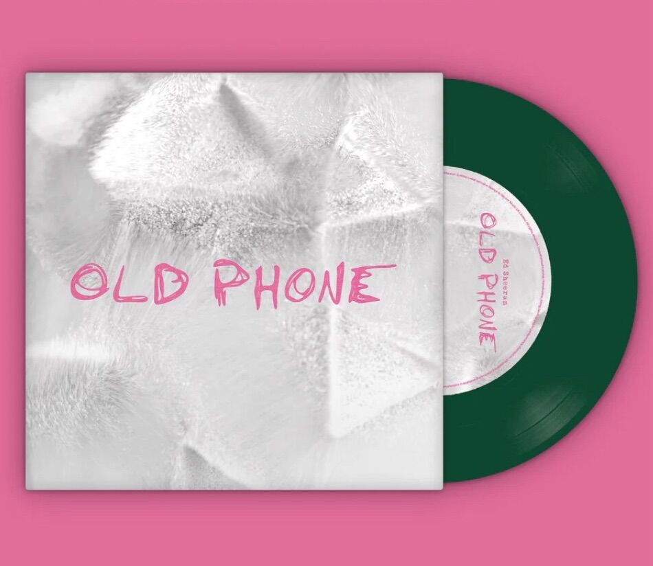 Ed Sheeran-Old Phone 7” Green Vinyl-SOLD OUT