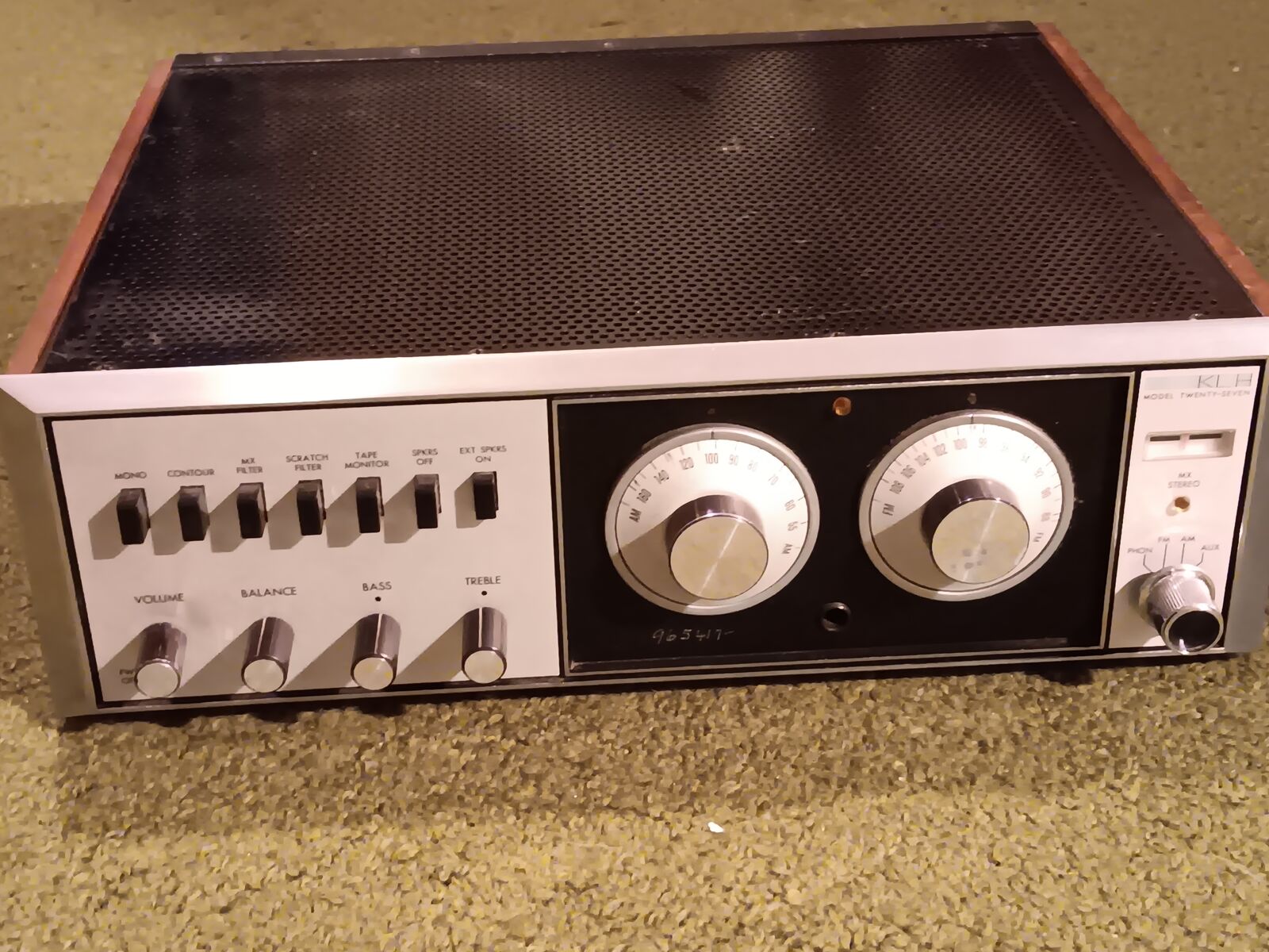 KLH 27 Vintage receiver