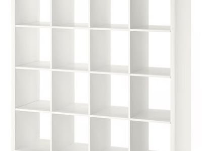 IKEA white 16 Cubby Storage