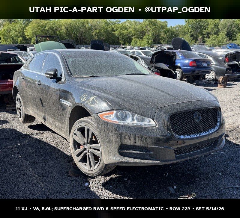 2011 Jaguar XJ Parts - UTPAP Ogden