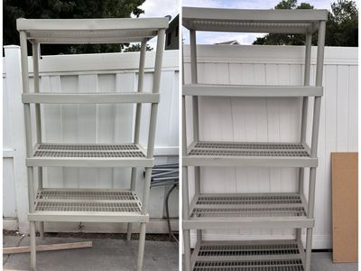 Heavy duty Storage shelves $25 each