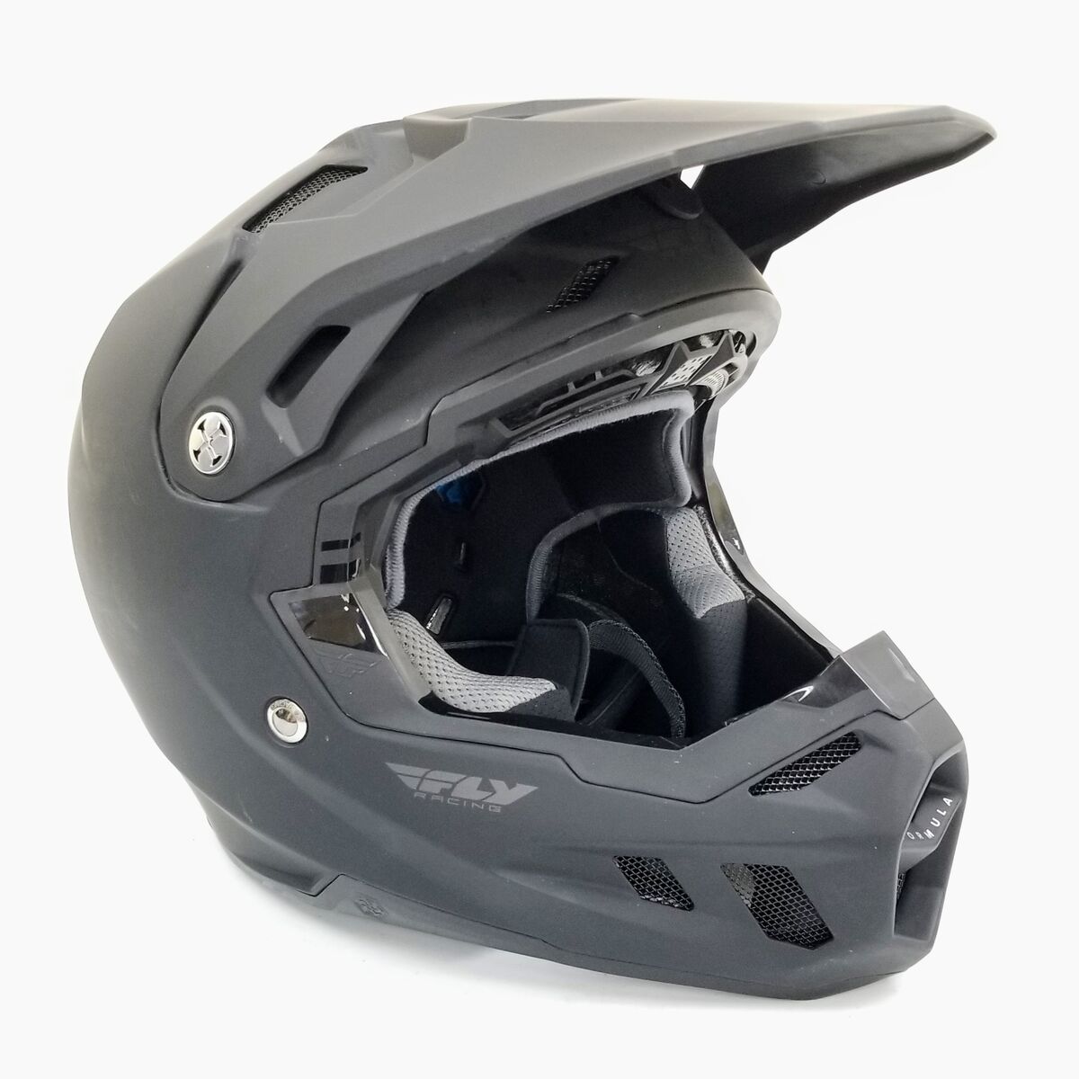 Fly Racing Adult Formula CC Solid Helmet (Matte Black, XX-Large) (73-43002X-L-R3-S4)
