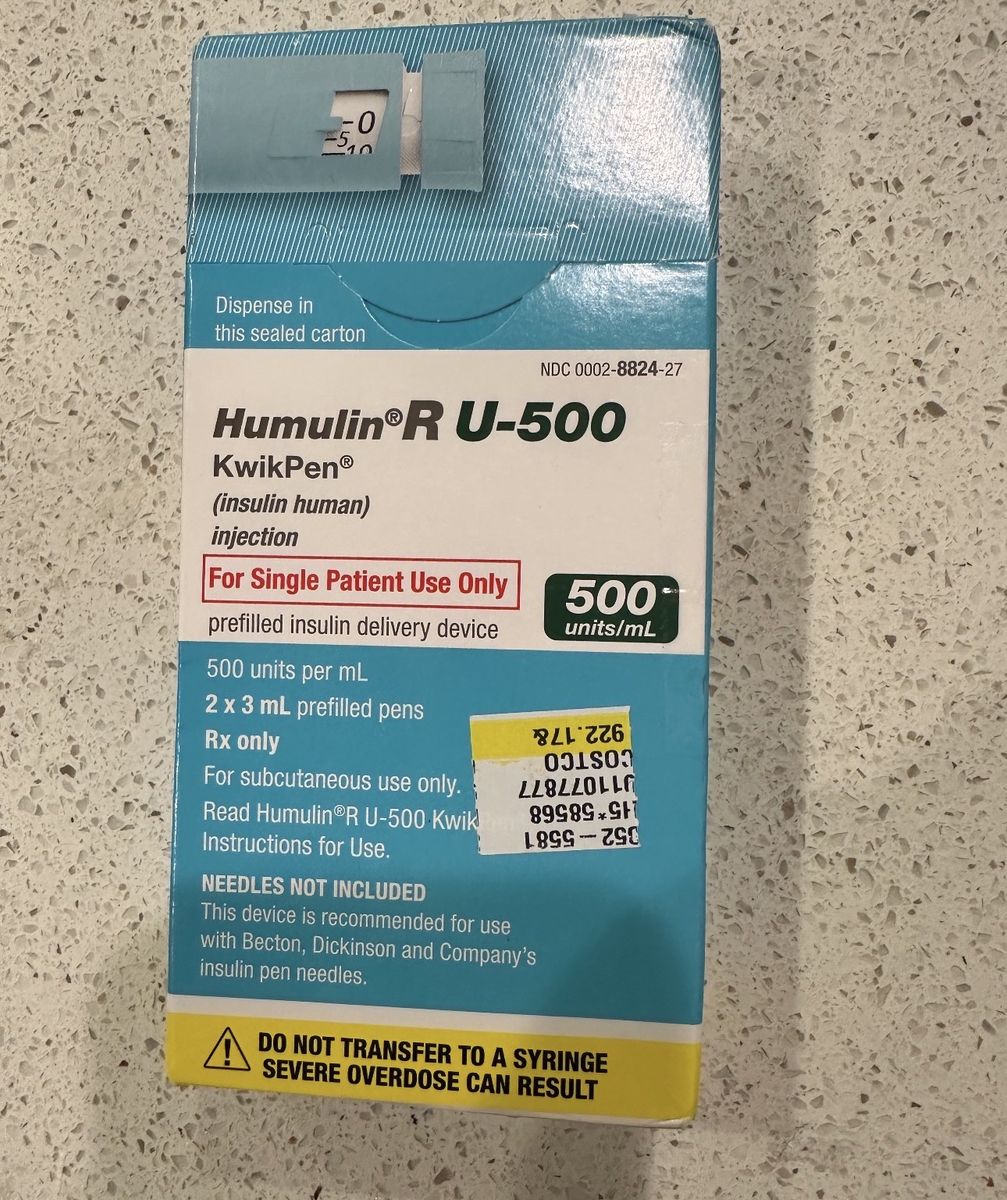 Humulin and humalog